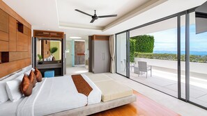In-room safe, desk, laptop workspace, iron/ironing board - Villa Splash (Koh Samui)