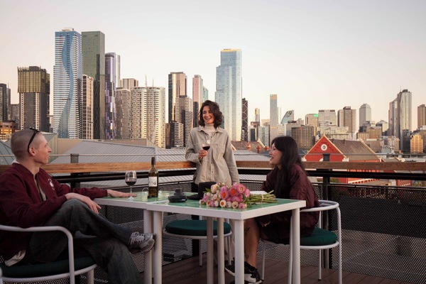 Rooftop terrace