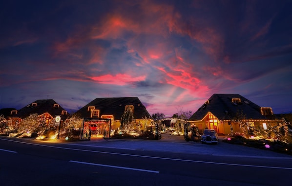 Fachada de la propiedad