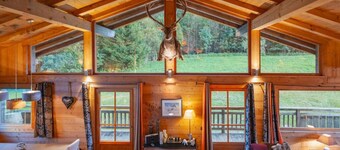 Ibex - Chalet 170m2 Cheminée Vue Confort Calme