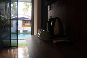 ห้องดับเบิล | โต๊ะทำงาน, ผ้าม่านกันแสง, Wi-Fi ฟรี