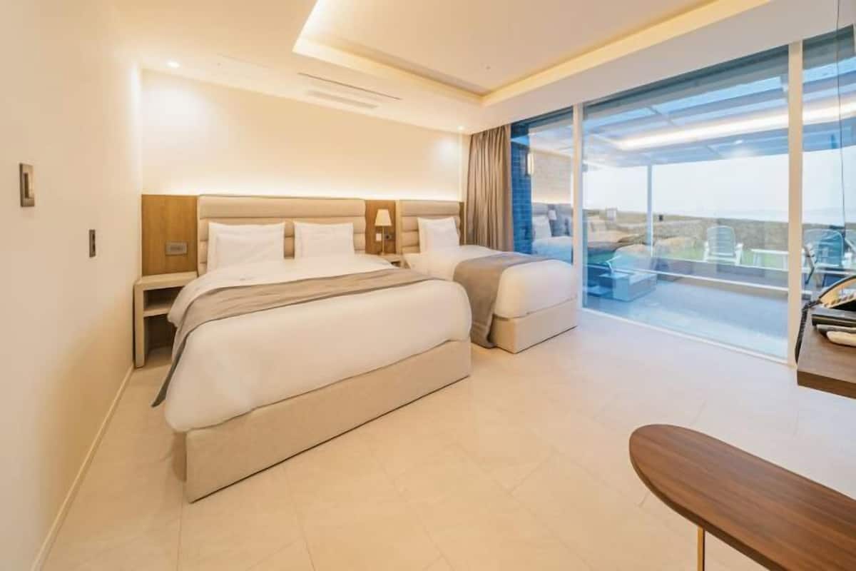 Hypo-allergenic bedding available, soundproofing, WiFi (free)