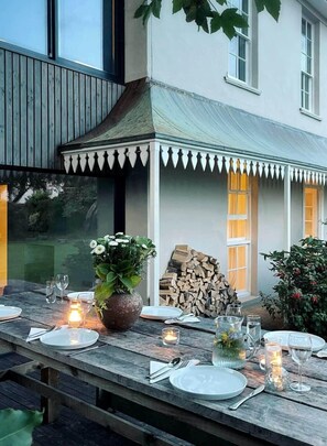 Opções para refeição ao ar livre