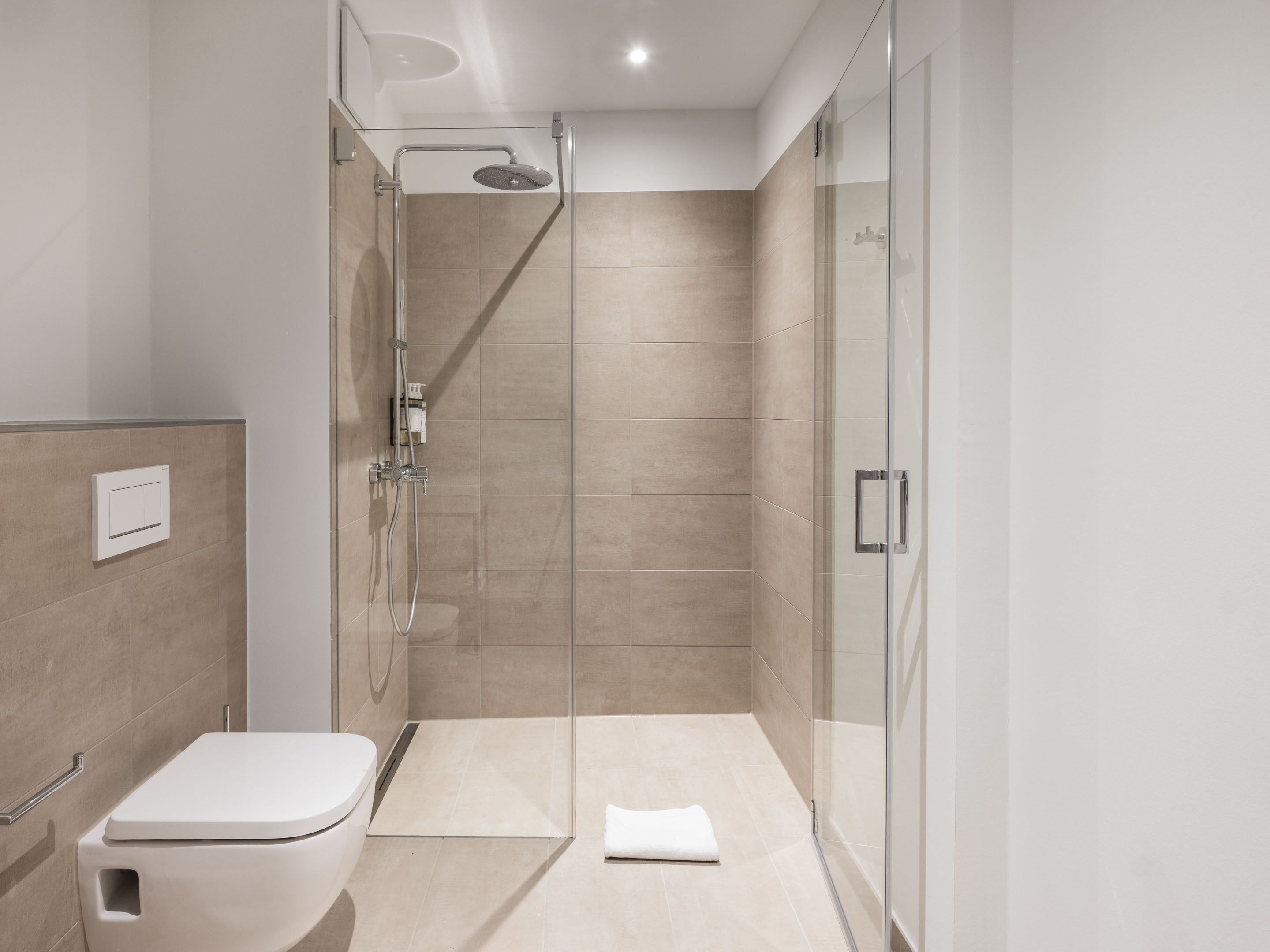 Departamento | Baño | Regadera, amenidades de baño gratuitas, secadora de cabello, toallas 