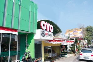 Fachada del alojamiento