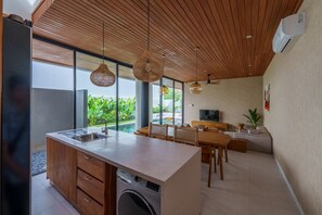 Exclusive Villa, 3 Bedrooms, Private Pool | Private kitchen