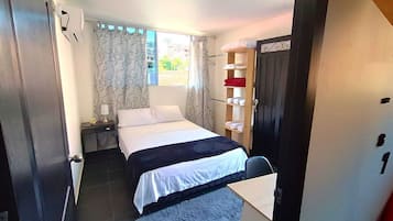 2 habitaciones, escritorio, wifi gratis y ropa de cama