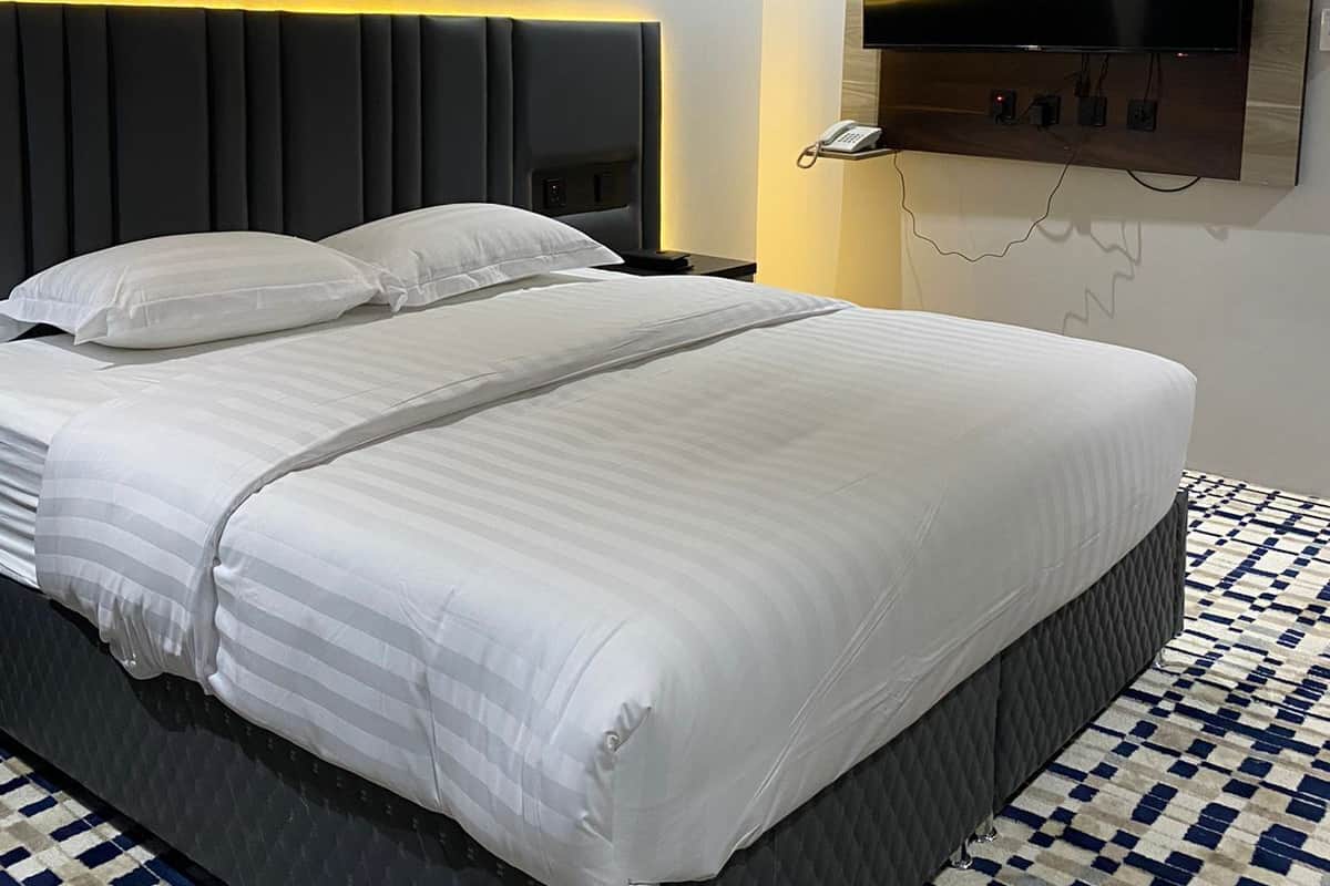 1 dormitorio, sábanas de algodón egipcio, ropa de cama de alta calidad