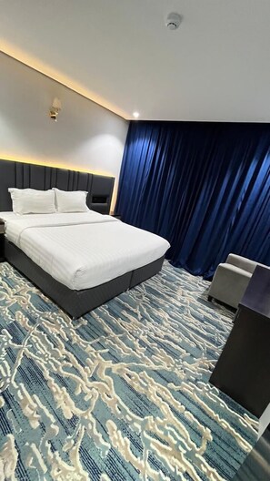 1 bilik tidur, cadar kapas Mesir, peralatan tempat tidur premium