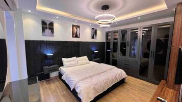 Apartemen | 1 kamar tidur, setrika/meja setrika, dan Wi-Fi gratis