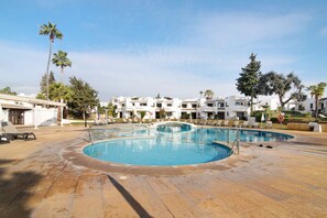 Una piscina riscaldata