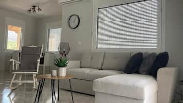 Smart-tv en een open haard
