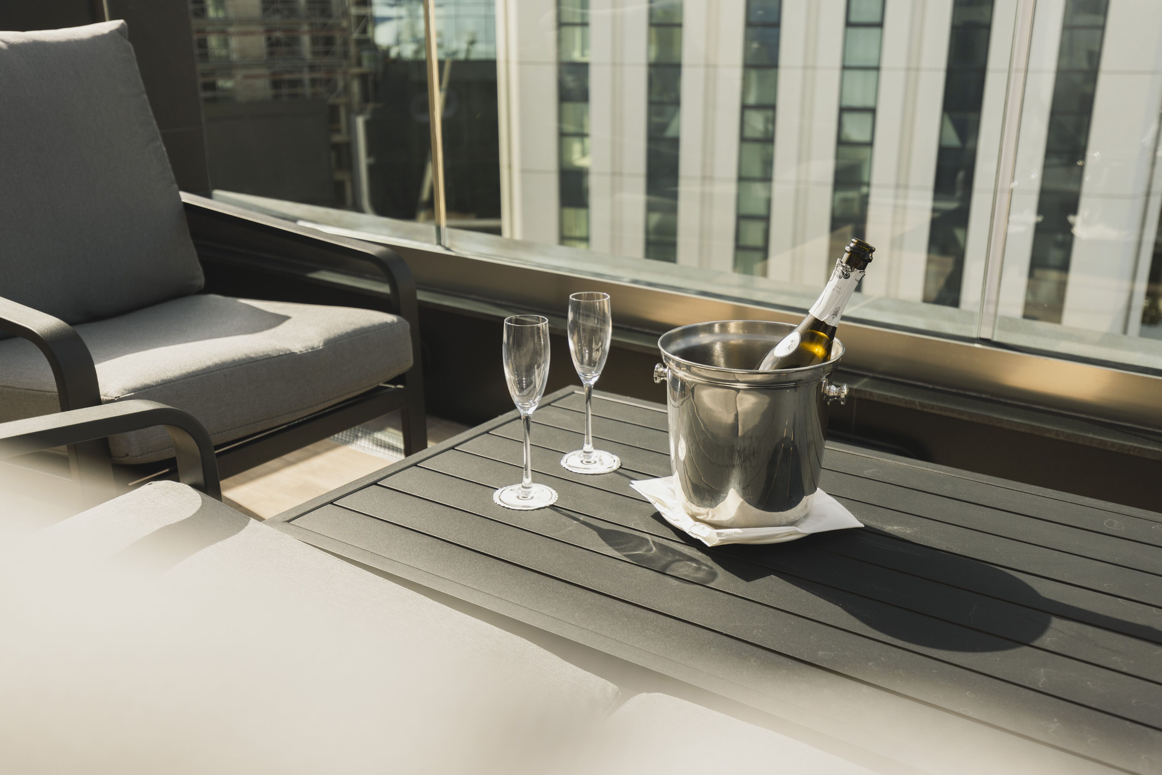 Junior Suite, Terrace, City View | Terrace/patio