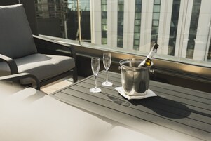 Junior Suite, Terrace, City View | Terrace/patio