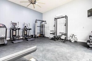 Fitness facility - 3 BR/3 Full bath townhouse (Morgantown)