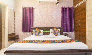 Rom – deluxe | Sengetøy i egyptisk bomull, sengetøy av topp kvalitet og safe på rommet