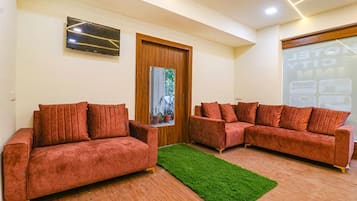 Sala de estar en el lobby
