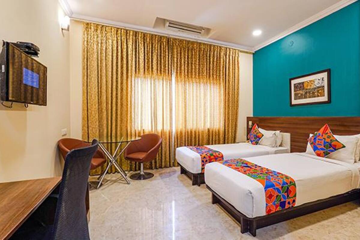 Phòng Suite Cao cấp | Bộ trải giường bằng vải cotton Ai Cập, bộ đồ giường cao cấp 