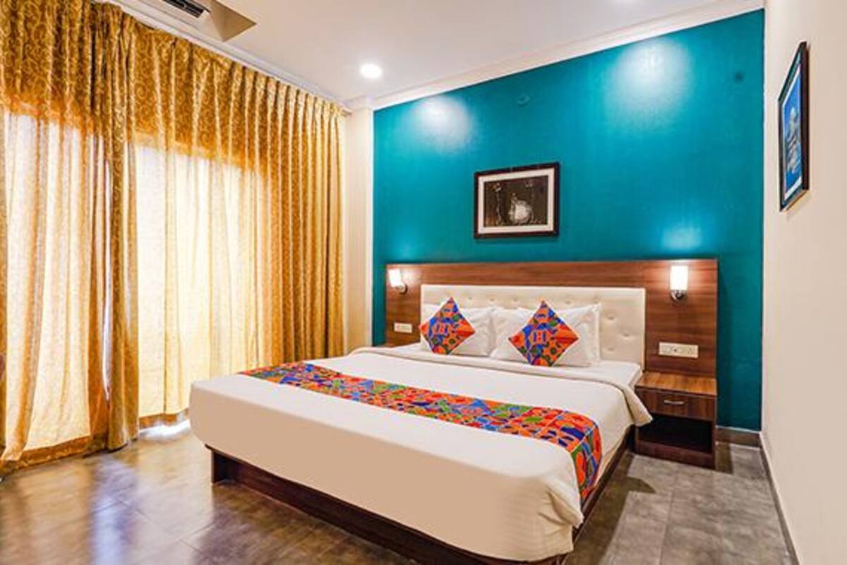 Phòng Deluxe | Bộ trải giường bằng vải cotton Ai Cập, bộ đồ giường cao cấp 
