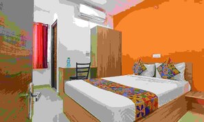 Deluxe Room | Egyptian cotton sheets, premium bedding, in-room safe, free WiFi - Fabexpress Star Kinghood Inn (Hyderabad)