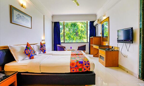 エジプト綿のシーツ、高級寝具、セーフティボックス (室内)、WiFi (無料)