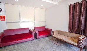 Sitteområde i lobbyen