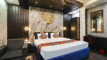 Executive-rum | Egyptiska bomullslakan och sängtillbehör av högsta kvalitet