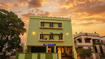 Entrée de l’hébergement