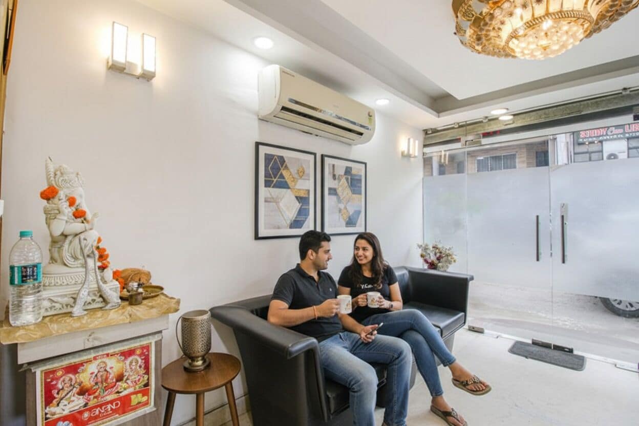 บริเวณนั่งเล่นที่ล็อบบี้