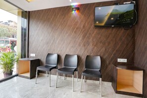 Sitteområde i lobbyen