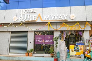 Entrée de l’hébergement