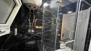 Apartment | Bathroom | Rainfall showerhead, hair dryer, towels, soap - Stylish Hotel Apt Madinaty 6.67.17.12 (New Cairo)