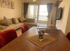 Apartment | Living area | Smart TV - Stylish Hotel Apt Madinaty 6.67.17.12 (New Cairo)