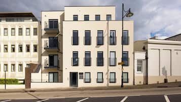 Fassade der Unterkunft