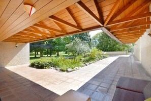 Terrace/patio - Luxury villa surrounded by a park and close to the city (Treviso)