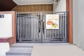 Fassade der Unterkunft