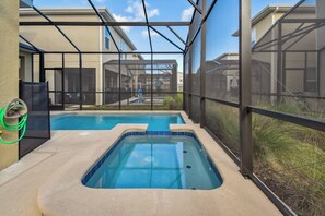 A heated pool - Storey Lake 5BR | Pool & Game Room | Near Disney (Kissimmee)