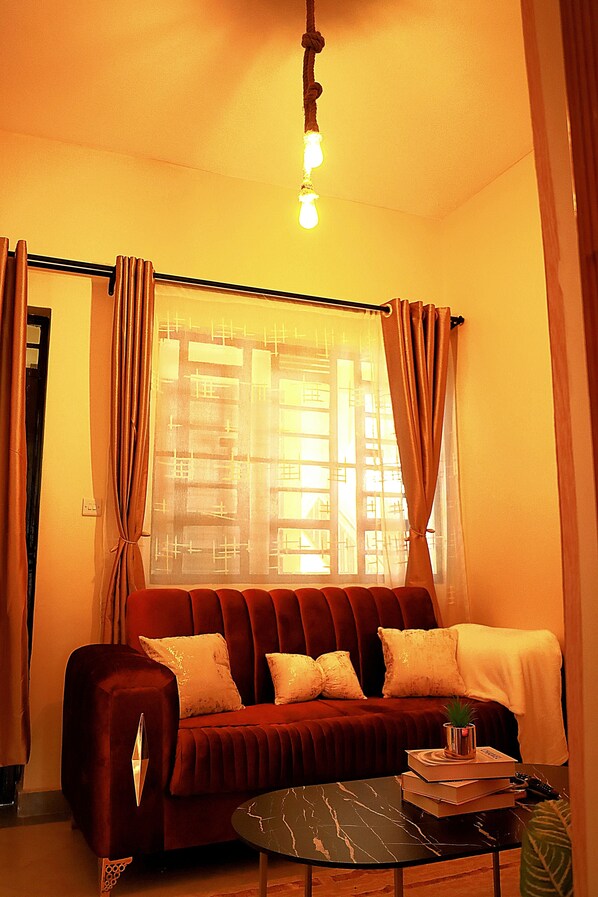 Living area - One bedroom unit in Thika town..cozy and well furnished . (Thika)
