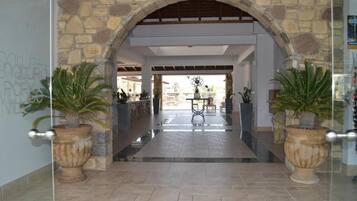 Entrada de la propiedad