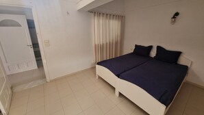 2 室のベッドルーム、WiFi、ベッドシーツ