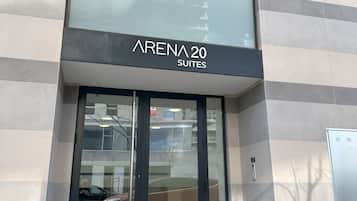 Entrada al alojamiento