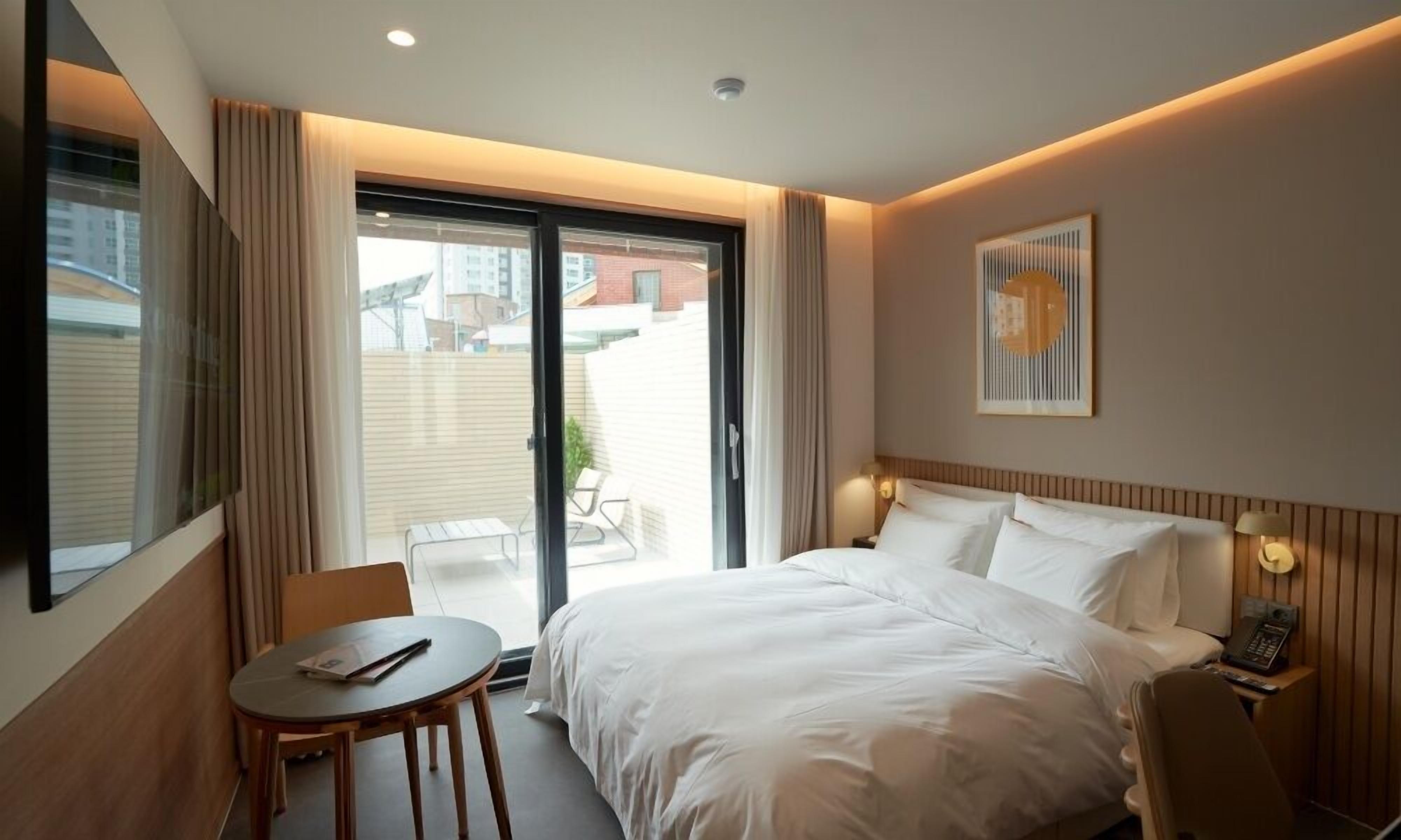 Deluxe Terrace | Individuell inredning, unika möbler, skrivbord och gratis wi-fi