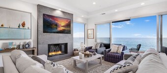 Escondido Escape - Modern Tri-level Mediterranean Beachfront Home