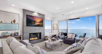 Escondido Escape - Modern Tri-level Mediterranean Beachfront Home