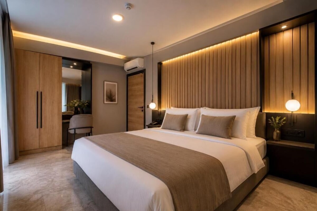 Deluxe Apartment | 1 bedroom, Egyptian cotton sheets, premium bedding, Select Comfort beds