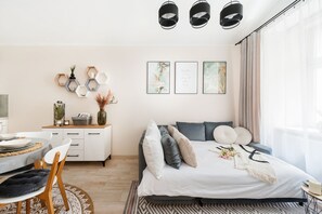 Living area - City Apartment - LoftAffair (Kraków)