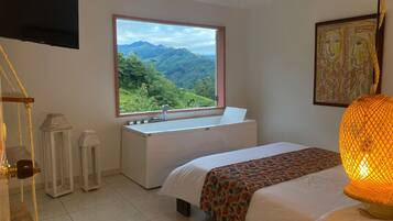 Deluxe Double Room | Peralatan tempat tidur premium, Wi-fi percuma