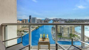 Unclassified image, 5 of 52, button - Amazing Pool + Infinity View w/ Balcony + Gym (Hallandale Beach)