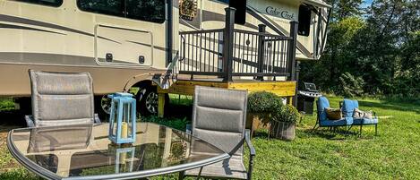 Opções para refeição ao ar livre