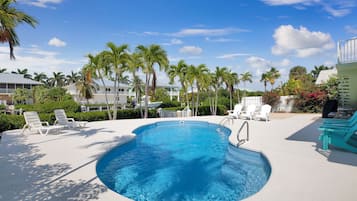 Una piscina climatizada